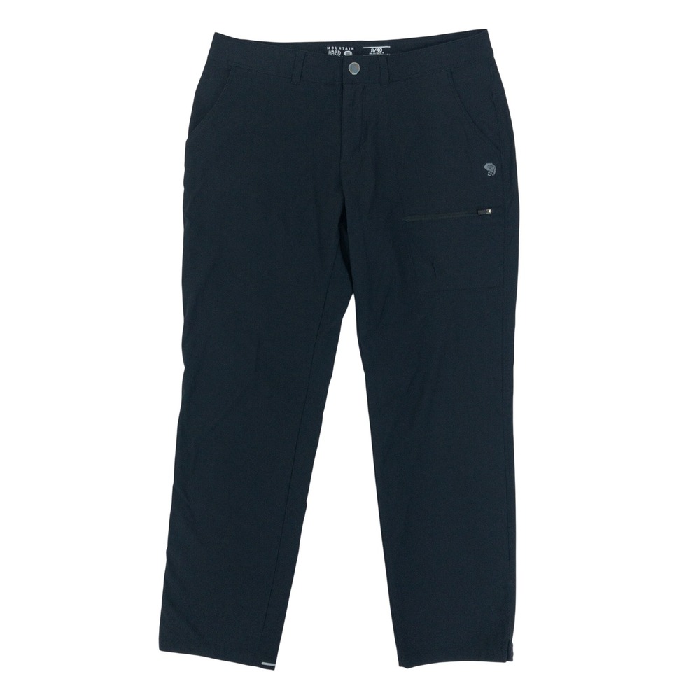 Mountain Hardwear PantS Womens 8 Black Hiking Outdoor Stretch Nylon Blend